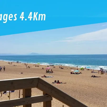 Maison Christy, Spacieux, Calme Avec Jardin Ondres